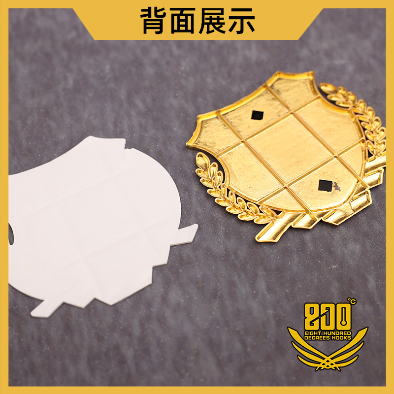 800度官方钓箱炮台防撞贴黑坑钓箱贴盾牌型钓鱼钓箱贴旗舰正品 - 图2