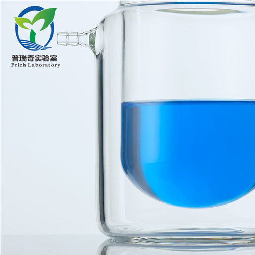 三口夹套反应瓶 双层反应器 玻璃夹套反应烧瓶50/100250/500/10002000/3000/5000ml实验仪器耗材用品高硼硅料 - 图1