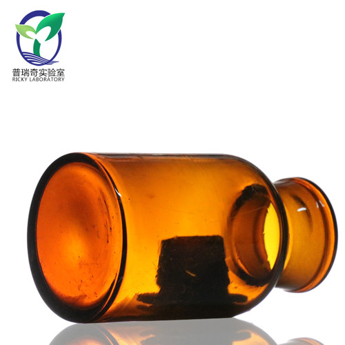 办公用品 实验耗材 玻璃试剂瓶  棕色大口瓶 30 60 125 250 500 1000 5000 10000ml 插口试剂 广口瓶 磨砂口 - 图2