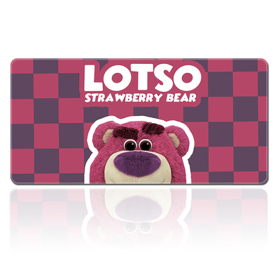 草莓熊超大鼠标高颜值动漫卡通鼠标垫子