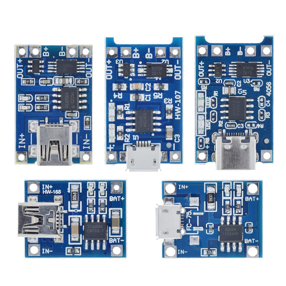 TP4056充电源模块板18650 1A锂电池与保护一体typec过流保护MICRO - 图1