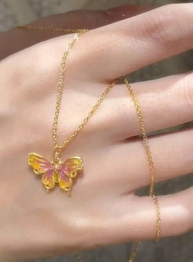 甄媛银饰纯银女简约项链