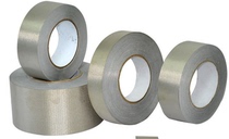 Single-face flat grain lattice conductive rubberized rubberized electromagnetic wave radiation-proof cloth anti-interference adhesive tape