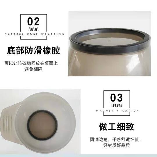 Extra large baking oil bowl, barber shop hair dyeing and coloring tools, perm, professional hair care, inverted film bowl, hairdressing supplies