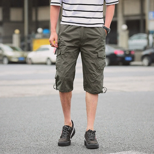 Летние тонкие штаны, дорожные шорты для отдыха, оверсайз