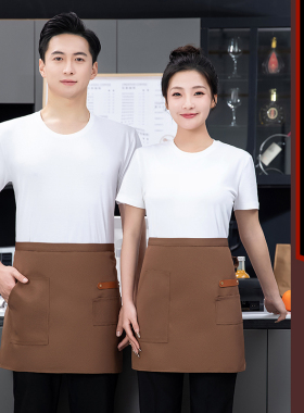 服务员工作服小围裙免费印字