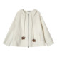 Dfvc Korean style short sheep wool coat