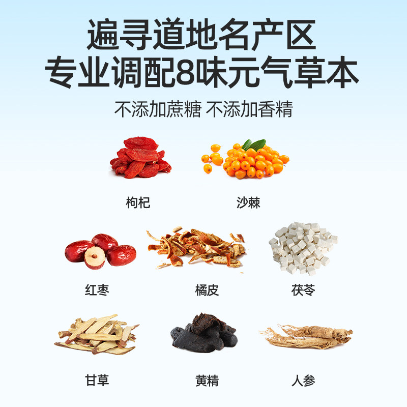 修芝堂枸杞茶茯苓橘皮人参燃杞茶 修芝堂食品代用/花草茶