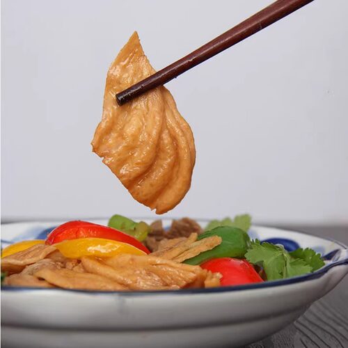 豆制品大豆耳农家手工豆翅鸡翅素肉豆皮特惠5斤商用散装包邮 - 图0