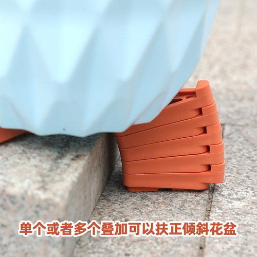 亲居抬高花盆脚垫通风透气防积水烂根底座园艺家用简易活动垫底托 - 图2
