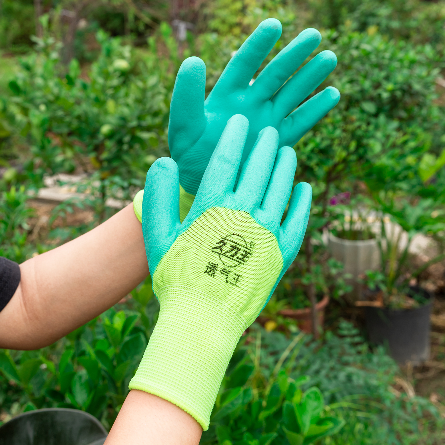 园艺手套防刺防水花艺防扎园林园丁专用防滑耐磨防割月季修剪手套 - 图2