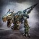 Transformed toy alloy enlarged version of the cable dinosaur