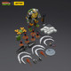 JOYTOY Dark Source Ninja Turtles Big Crocodile Skin Head & Mechanical Turtle Metal Head 1 18 movable soldier mannequin toy doll