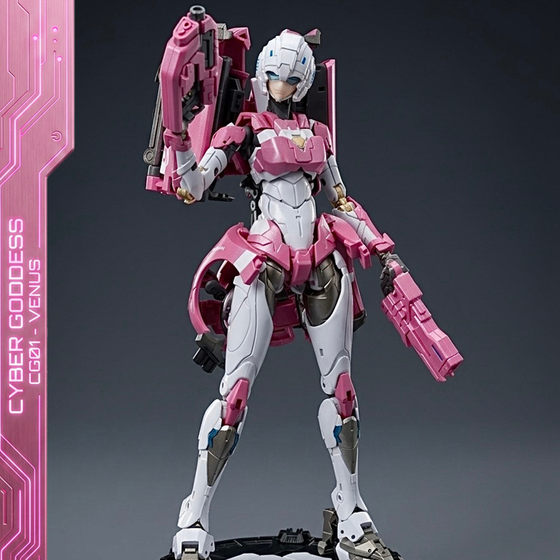 Transformation Toy Lucky Cat Cyber ​​Goddess CG01 Venus Alsisi finished robot