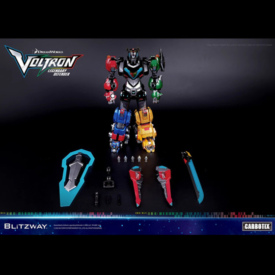 Blitzway Voltron Legendary Protector New Beast King Guochuang Mecha Finished Figure Model