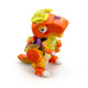 The original fashionable little dinosaur that can turn into a ball is a finished product