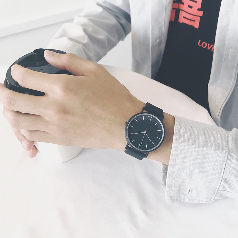 青少年手表男初高中学生韩版简约潮流休闲皮带个姓潮男表 ulzzang 青少年手表男初高中学生韩版简约潮流休闲皮带个姓潮男表 ulzzang