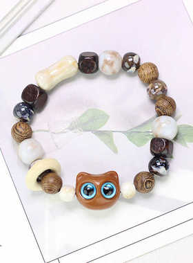 景德镇陶瓷手链女款轻奢小众精致闺蜜女生高级感手串串珠新中式