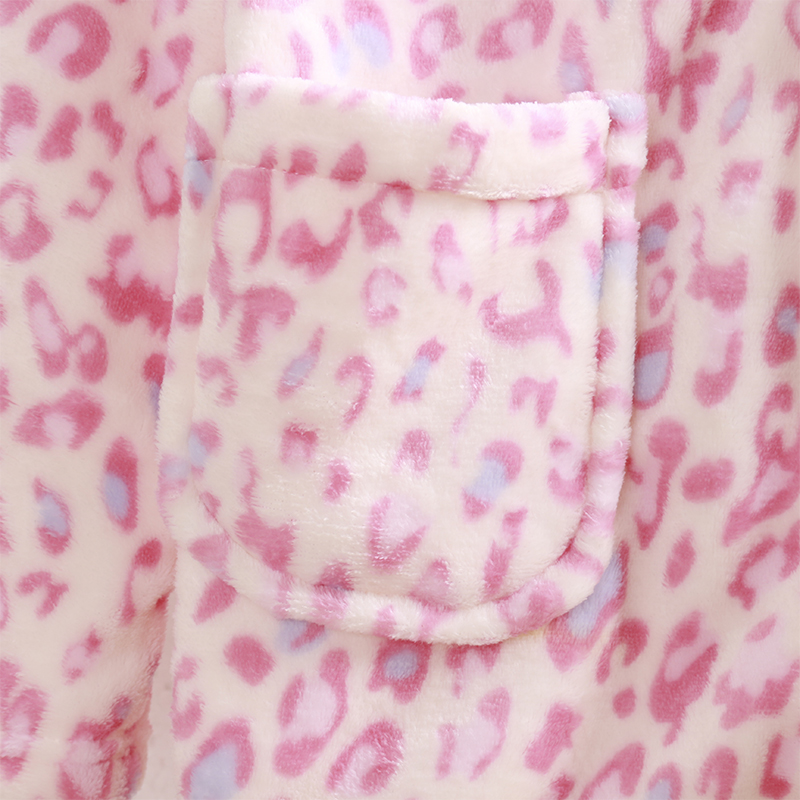 冬天粉色黛西鸭睡衣女生秋冬季珊瑚绒加绒加厚唐老鸭ins风家居服 - 图2