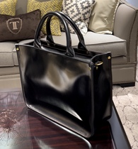 New Slanted Satchel Men Tote Bag Genuine Leather Handbag Computer Bag Mens Briefcase Business Positive Clothing Casual Mens Bag