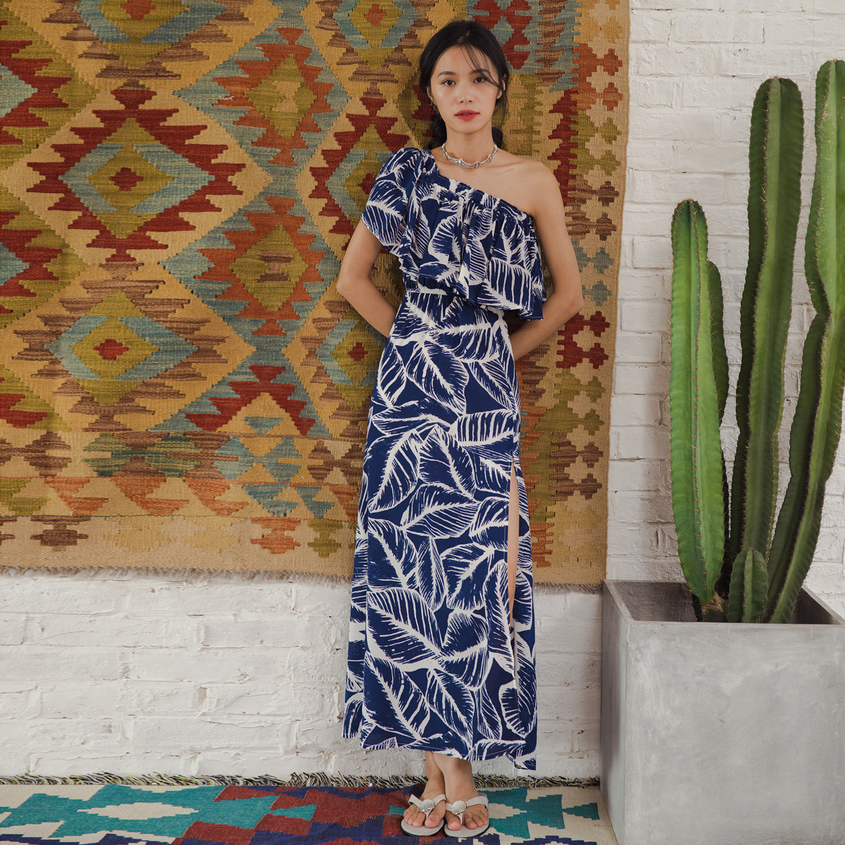 度假女王名媛波西米亚民族风沙滩裙 holidayqueen连衣裙