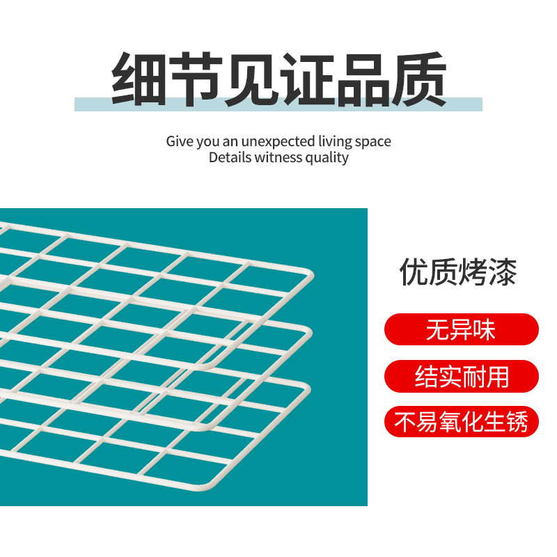 无线wifi免打孔置客厅壁挂路由器收纳盒放墙上架电视机顶盒置物架 - 图0