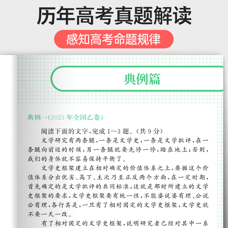 2024版蝶变语文-高中语文现代文阅读理解专项训练高考语文阅读答题技巧和模板新思路大阅读必刷题技能考点组合高一至高三通用-图0