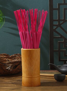 速发复古竹香筒家用居室装香的供佛香桶神台装竹签香仙堂装饰摆件