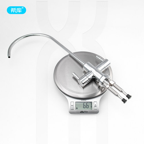 豪华2分双出水龙头 双控出水 净水器纯水机双开关 2分家用易安装 - 图2