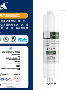 苏尔美式快接复合炭阻垢滤芯