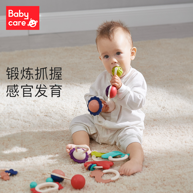 新生儿婴儿玩具1岁益智抓握训练牙胶0-3-6个月-第3张图片-提都小院