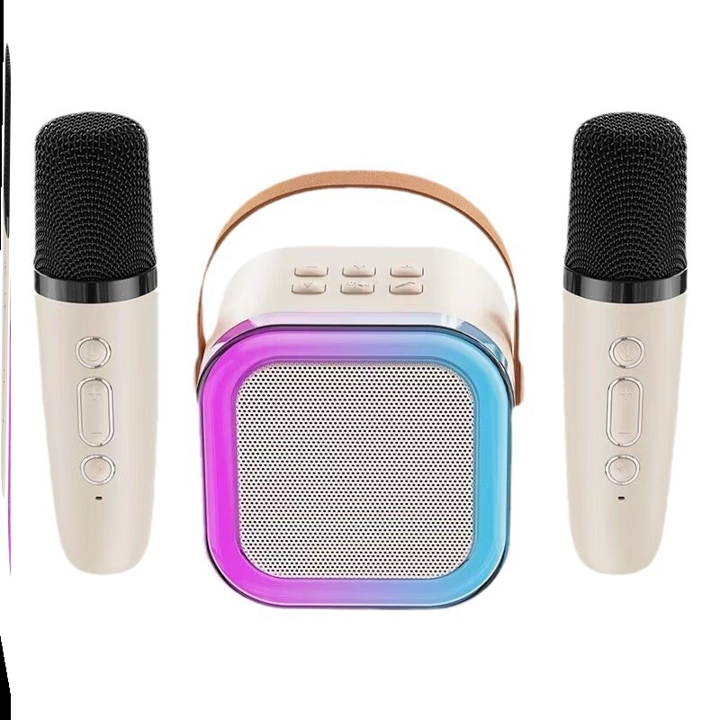 Wireless Bluetooth audio handheld microphone singing and requesting all-in-one machine children's home KTV audio set