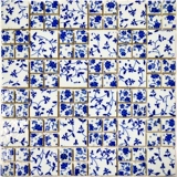 Love Life Jingdezhen Ceramic Kiln изменить мозаичное крыльцо Фоны Фоны Стена Отель Bencius Tile Backline