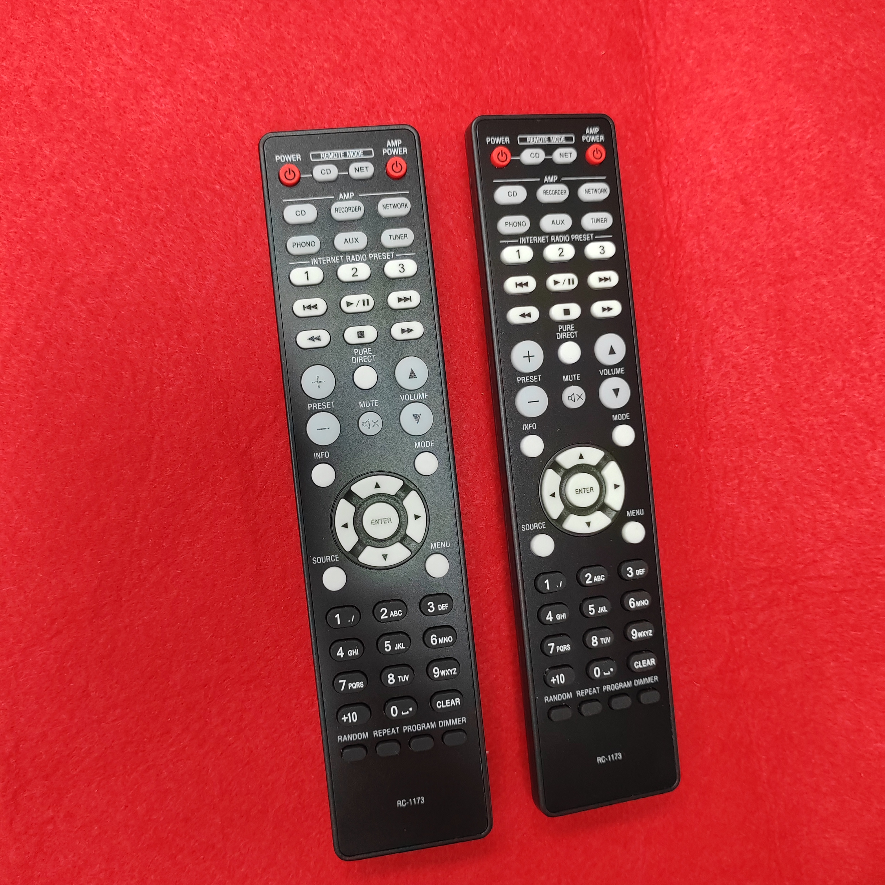 适用于天龙 PMA-520AE720AEDCD-720AE RC-1173功放音响遥控器 - 图0