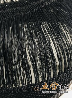 速发马具马道帽正一帽道士帽莲花冠道帽真尾尾编织马尾帽道家用品
