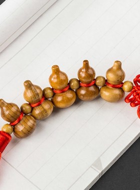 速发桃木平福门临葫芦门对门挂件招财保五安乔迁新居中国结福葫芦