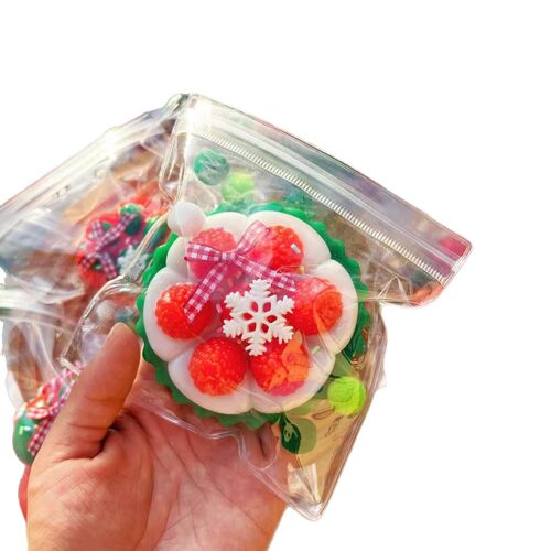 自制2025圣诞节捏捏乐圣诞树雪人解压玩具高颜值网红同款减压玩具 - 图3