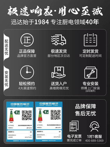 迅达T2燃气灶双炉家用天然气液化气节能煤气灶台式双灶猛火炉具 - 图1