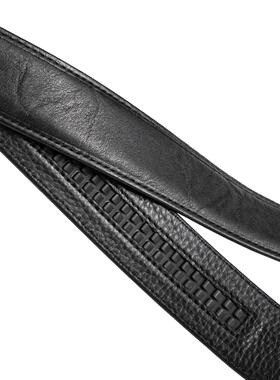 男士头层牛皮自动扣皮带条