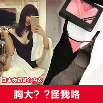 Japan Big Milk Warm Vest Plus Suede Thickened Chest Chest Beat Bottom Blouse Chest Cushion V Collar Lingerie Woman Winter