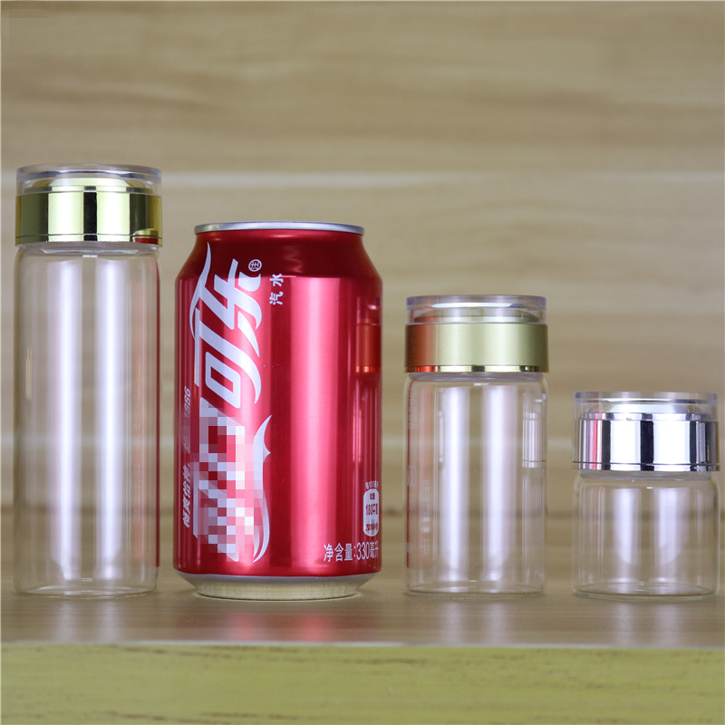 50/100/150ml高透明玻璃瓶 藏红花空瓶 茶叶密封瓶子 高档燕窝瓶,淘宝优惠券,粉丝福利购,淘宝优惠卷