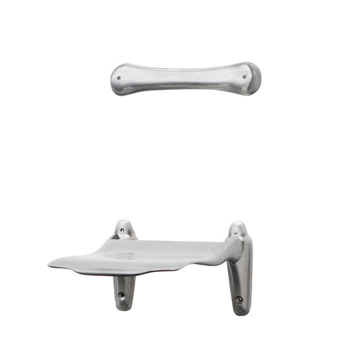 折叠椅复古简约墙挂椅单人中古餐厅商用设计感创意户外工业风翻板 - 图3