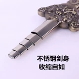 Меч раздробления меча из нержавеющей стали и складывающегося выступления домик, сжимает меча и женщины Утренний спортивный меч, мисс дядя