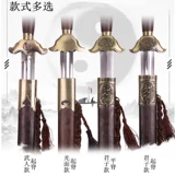 Тай Чи Меч из нержавеющей стали мужского пола женских боевых искусств Меч наполовину мягкий меча фитнеса Меч утренний меч Агент Меч Меч