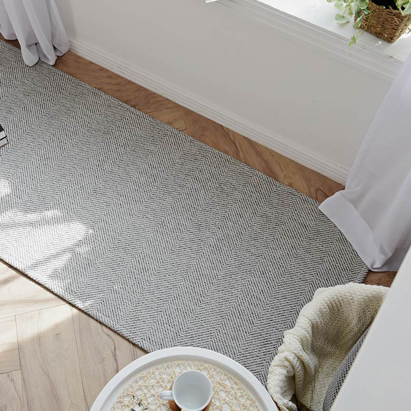 Herringbone pattern@Bedroom simple bedside blanket