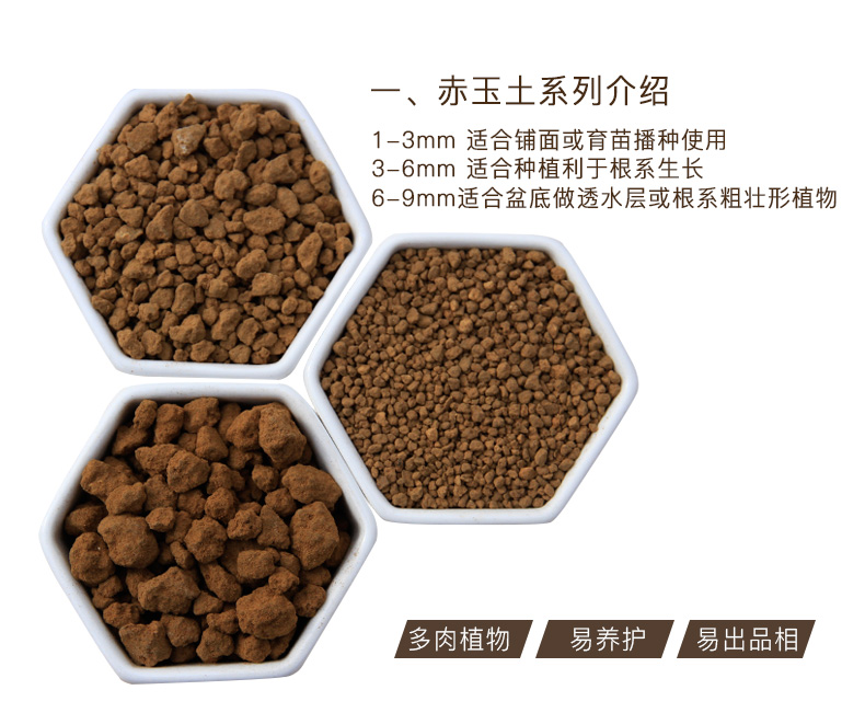 日本进口硬质赤玉土三本线整袋大包装多肉铺面盆景植物营养土-图1