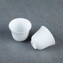 White Porcelain Kung Fu Small Tea Cup Ceramic Tea Tea Jade Lan Personal Masters Cup Smelling Cup Home Liquor Cup Small Wine Cup