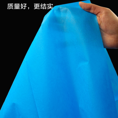 一次性床单美容院专用加厚防水防油带洞按摩美容床无纺布透气蓝色 - 图0