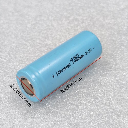 剃须刀电蚊拍电池18490 1400mAh 3.7V音箱相机7.4V充电电池18500 - 图3