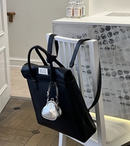 (practical) MARGIELA Style 5AC Multi-purpose handbag with double shoulder genuine leather large capacity computer bag